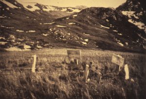 Grytviken cemetery in 1902