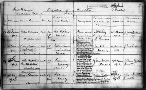Register of Deaths Page 5