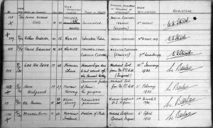 Register of Deaths Page 21