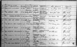 Register of Deaths Page 29