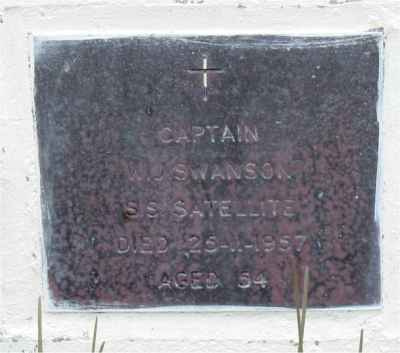 Detail of Grave of SWANSON, William James