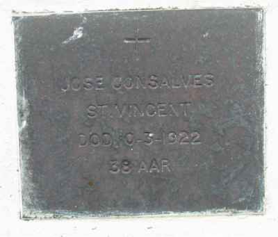 Detail of Grave of GONSALES, Jose