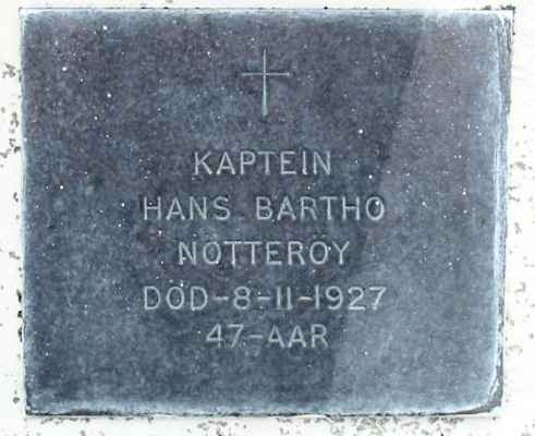 Detail of Grave of BARTO, Hans