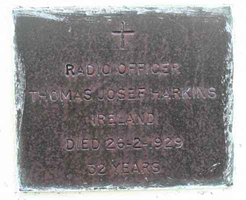 Detail of Grave of HARKINS, Thomas Joseph