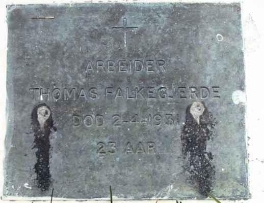 Detail of Grave of FALKEGJIERDI, Thomas