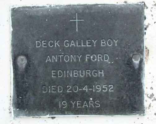 Detail of Grave of FORD, Anthony